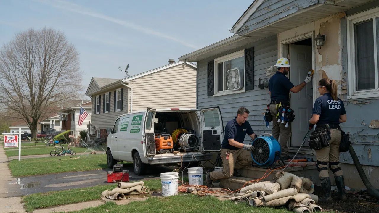Flood Cleanup in Gilbertsville, NY near me